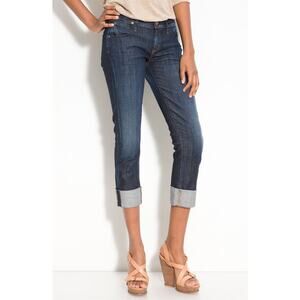 Citizens of Humanity Dani Cropped Straight Leg Denim Jeans 26
